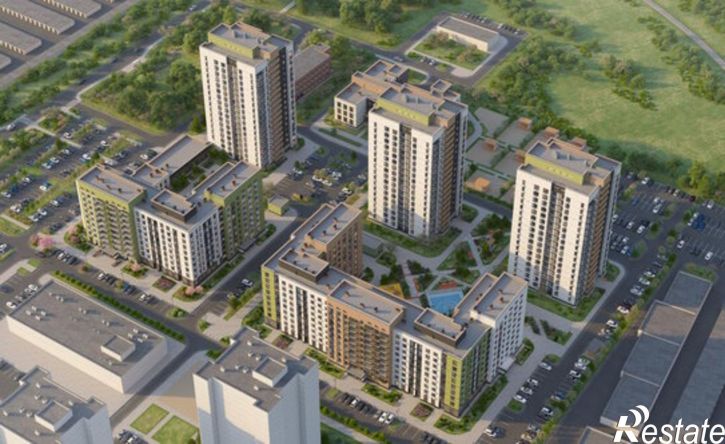 3-комн квартира в новом доме Омск, Центральный округ