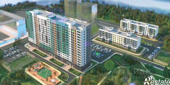 2-комн квартира в новом доме улица Завертяева
