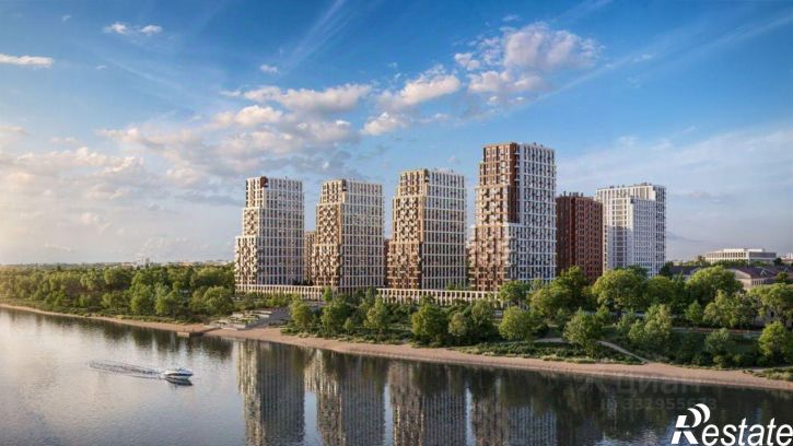 1-комн квартира в новом доме улица Правый Берег Иртыша