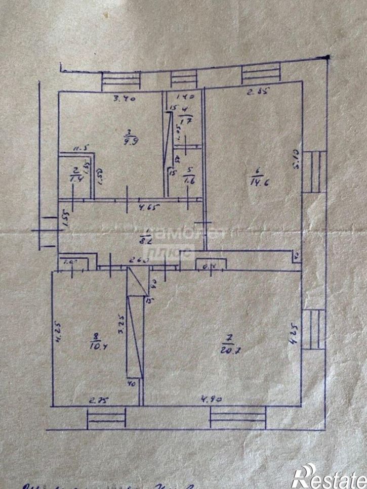 3-комн квартира Исилькульский район, Исилькуль г.