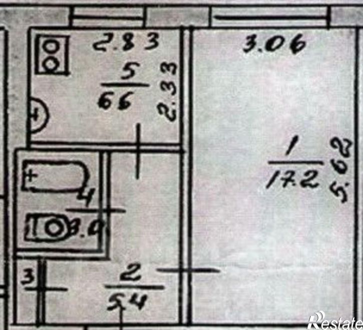 1-комн квартира Омск, Звёздная улица, 2Г