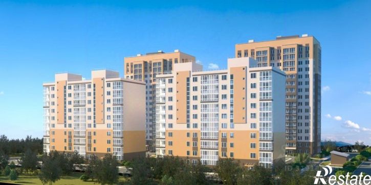 2-комн квартира в новом доме Волгоградская улица, 46
