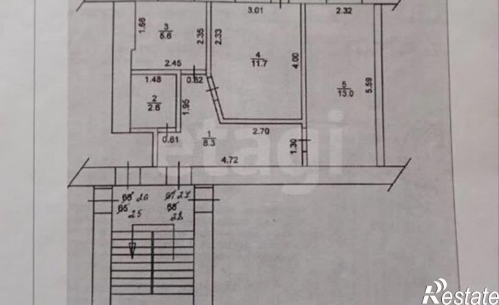 2-комн квартира Омск, улица Химиков, 67