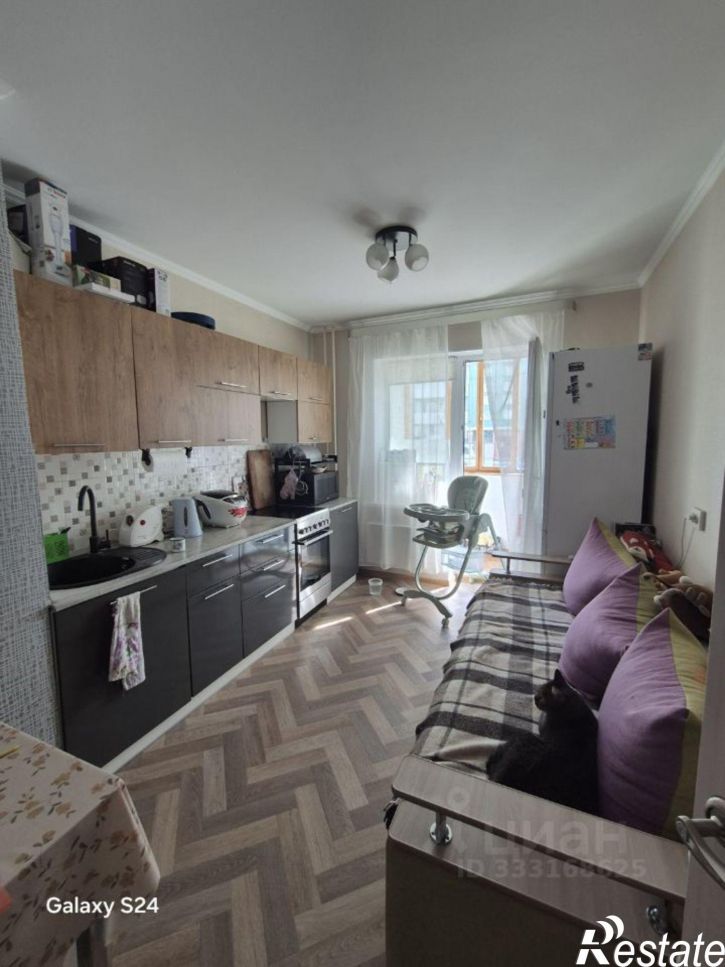 1-комн квартира Омск, посёлок Амурский, 1-я улица Челюскинцев, 98