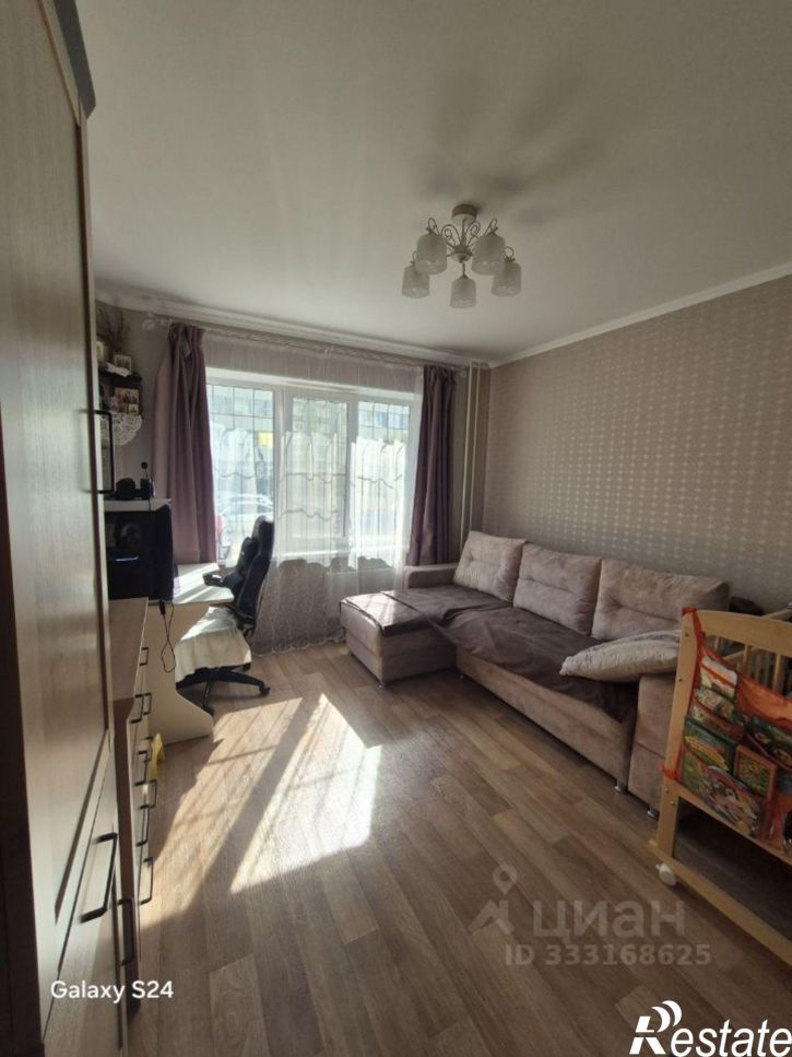 1-комн квартира Омск, посёлок Амурский, 1-я улица Челюскинцев, 98