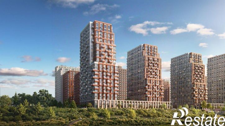 2-комн квартира в новом доме улица Правый Берег Иртыша, 160,  д. 160