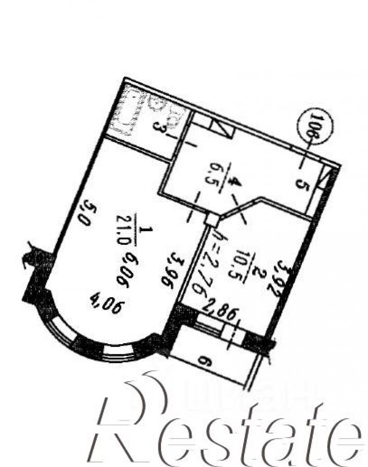 1-комн квартира проспект Комарова, 17/2,  д. 17/2