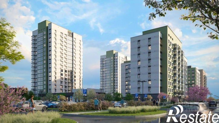 1-комн квартира в новом доме улица Завертяева, 1,  д. 1