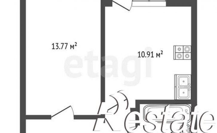 1-комн квартира в новом доме улица Завертяева, 18 к10,  д. 18 к10