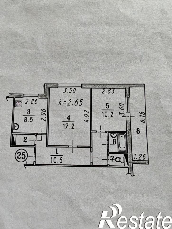 2-комн квартира Космический проспект, 97В,  д. 97В